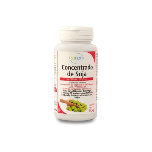 Koncentrat sojowy bogaty w izoflawony 545 mg 100 kapsułek