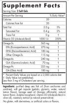 Kompletne kapsułki Omega D3 Lemon 60