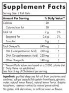 Omega-3D 690 mg Cytryna 120 Kapsułki