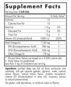Poporodowe Omega-3 1120 mg Cytryna 60 Kapsułek