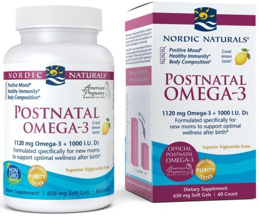 Poporodowe Omega-3 1120 mg Cytryna 60 Kapsułek