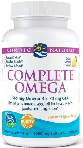 Omega Complete Lemon 1000 mg 60 kapsułek