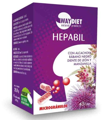 Waydiet Hepabil 45 Kapsułki