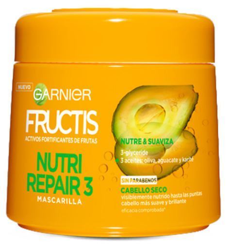 Fructis Mascarilla Nutri-Repair 3 - 300 ml