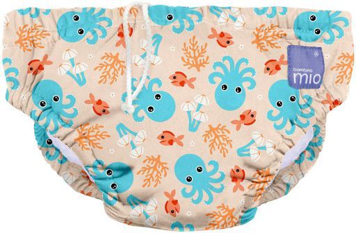 Niebieskie kąpiel&oacute;wki wielokrotnego użytku Calamar