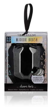 Pędzel do rozczesywania z lustrem