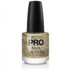 Utwardzający lakier do paznokci 906 Shimmer Gold 15 ml