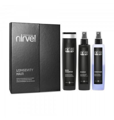 Kompleks regenerujący włosy Longevity Hair Zestaw kom&oacute;rek macierzystych 3 sztuki