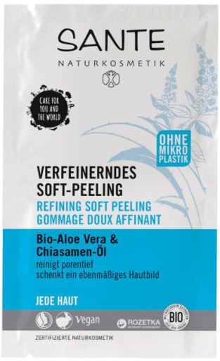 Delikatny Peeling Chia &amp; Aloe Bio 2 x 4 ml