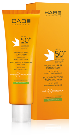 Bezolejowy ochronny na twarz SPF 50 50 ml