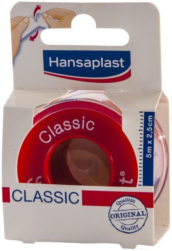 Hansaplast Tynk klasyczny 5m x 2,5cm