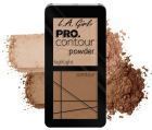 Paleta konturowego pudru Rozświetlacz / Bronzer
