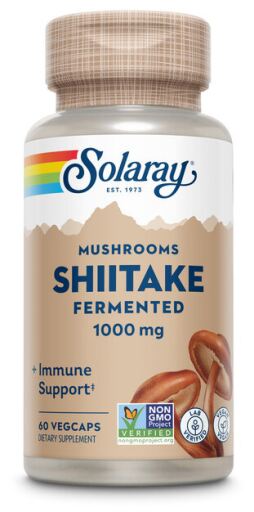 Solaray Shiitake 500 mg 60 kapsułek roślinnych