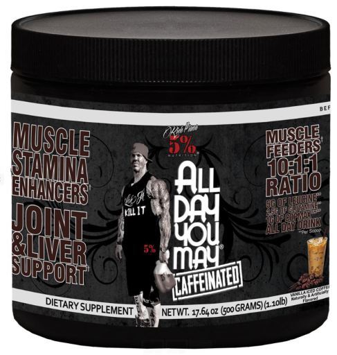 AllDayYouMay Caffeinated Vanilla Iced Coffee 500 gr