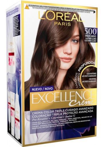 L'Or&eacute;al Paris Doskonała brunetka # 500 Prawdziwy jasnobrązowy odcień