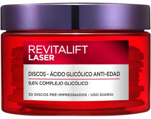 Revitalift Laser X3 Złuszczające płatki glikolowe 30 sztuk