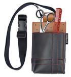 Czarny brązowy pojemnik z tuszem