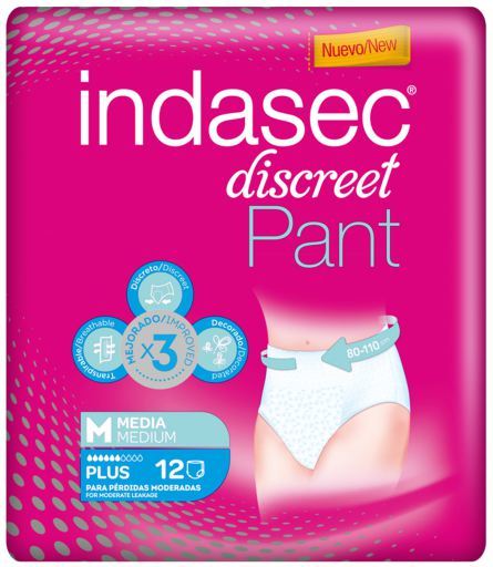 Spodnie Dyskretne Plus Majtki 12 szt
