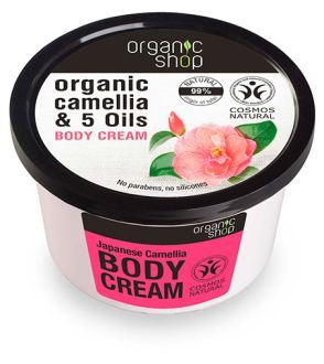 Organic Shop Krem do ciała z japońskiej kamelii 250 ml
