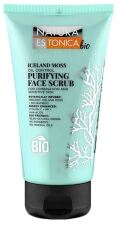 Oczyszczający peeling do twarzy z mchu islandzkiego 150 ml