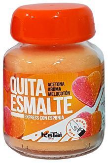 Zmywacz do paznokci Aceton Aroma Peach 75 ml