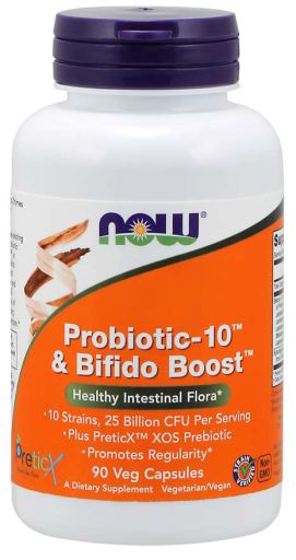 Probiotic-10 &amp; Bifido Boost 90 Veggie Capsules