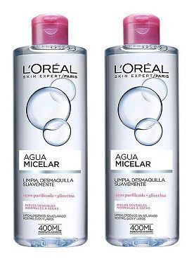 Delikatny płyn micelarny do sk&oacute;ry wrażliwej Duplo 2x400 ml