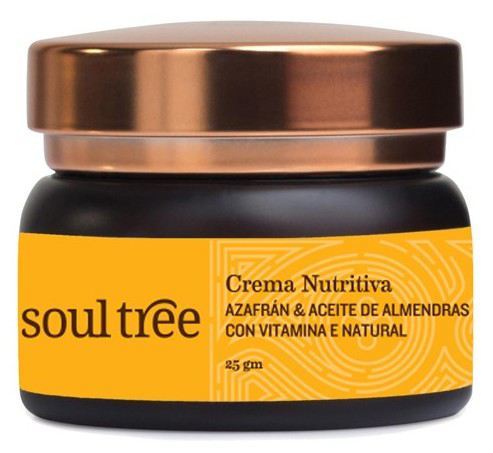 Soultree Odżywczy krem do twarzy z szafranem: sk&oacute;ra normalna i sucha 25 gr