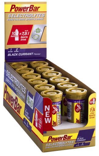 PowerBar Nap&oacute;j sportowy 5 elektrolit&oacute;w 12 x 10 tabletek
