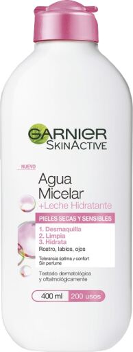Skin Active Płyn Micelarny + Mleczko Nawilżające 400 ml