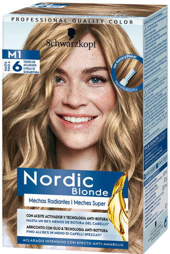 Nordycki blond M1 Rozświetlający rozświetlacz 155 ml