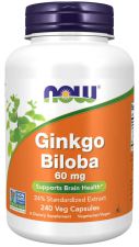 Ginkgo Biloba 60 mg kapsułki wegetariańskie