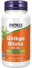 Ginkgo Biloba 60 mg kapsułki wegetariańskie