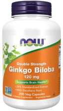 Ginkgo Biloba Double Strength 120 mg kapsułki wegetariańskie