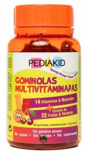 Pediakid Multiwitaminowe żelki 60 jednostek