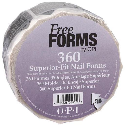 Moldes U&ntilde;as Free Form Nails Forms 360 uds
