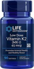 Witamina K2 MK-7 w niskiej dawce 45 mcg 90 pereł