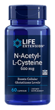 N-acetylo-L-cysteina 600 mg 60 kapsułek