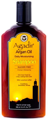 Agadir Nawilżający szampon z olejkiem arganowym 366 ml