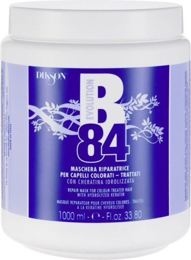 Evol B84 Maska naprawcza 1000 ml farbowanych włos&oacute;w
