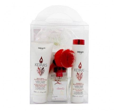Zestaw farbowanych włos&oacute;w Keiras Szampon + maska + serum + es