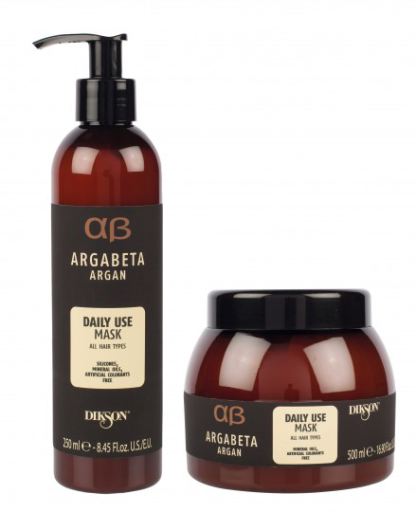 Zestaw szamponu Argabeta + maska + olej + ręcznik