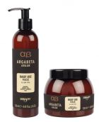 Zestaw szamponu Argabeta + maska + olej + ręcznik