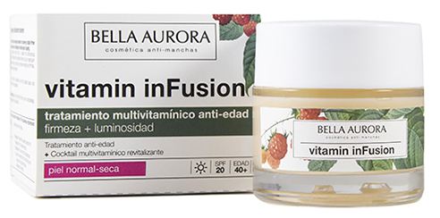 Witaminowy Infuzja Przeciwstarzeniowa Kuracja Multiwitaminowa SPF 20 50 ml