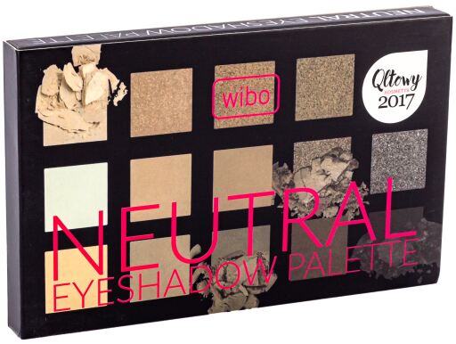 Neutralna paleta cieni do powiek