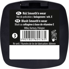 Kompaktowy r&oacute;ż do policzk&oacute;w Smooth'n Wear 03