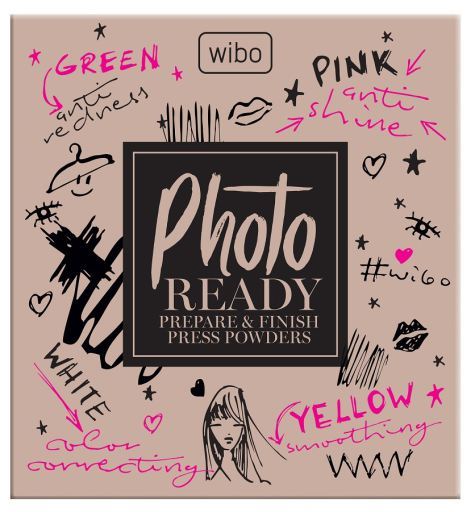 Proszek prasowy gotowy do zdjęć