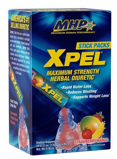 Pałeczki Xpel Packs Truskawka- Mango 20 baton&oacute;w