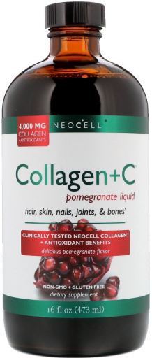 Kolagen + C płyn z granatów 473 ml