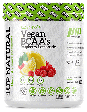Naturalne Wegańskie Bcaa + Glutamina Lemoniada Malinowa 270 g